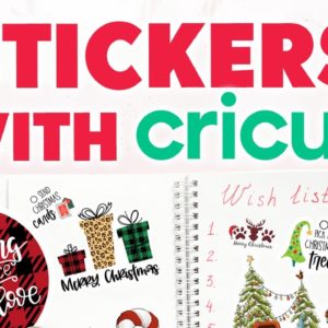 How to make stickers with Cricut the EASY way!