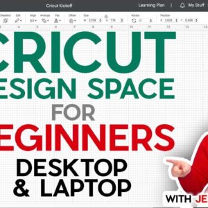 How to Use Cricut Design Space in 2023 on Desktop or Laptop! (Cricut Kickoff Lesson 3)