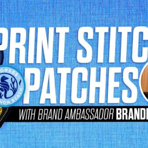 Print Stitch Patches: First Impressions & Embroidered Patch Comparison