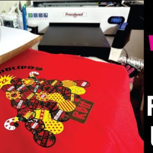 DTF PRINTER UPDATE | MAKING SHIRT ORDER WITH L1800 | PROCOLORED DIRECT TO FILM