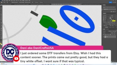 How to Save Designs for DTF Prints from Silhouette Studio with Photoshop