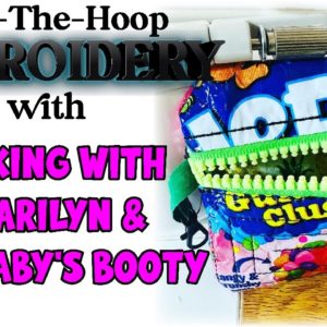 Stitch-Along | In-the-Hoop Embroidery Chip/Candy Bag Pouch | Ricoma EM-1010 & Brother SE600