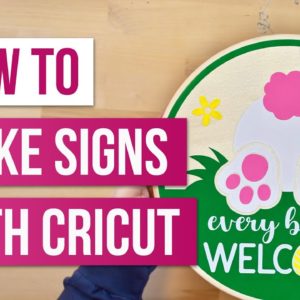 🚨 DOLLAR DEALS! How to make AWESOME Signs with Cricut 😎