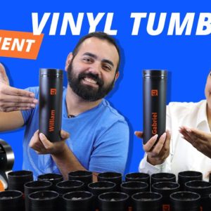 Applying Vinyl on Tumblers with Ricoma’s GAME-CHANGING Vinyl Cutter