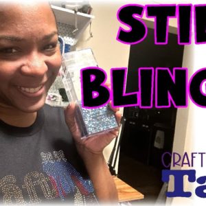 Craft-Tea Talk | Making Hotfix Rhinestones for MLK Day and Valentines