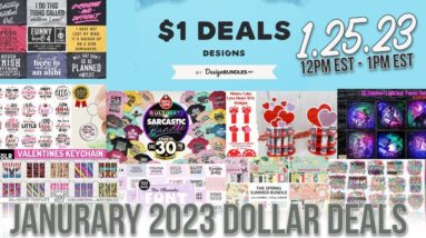 Design Bundles Jan 2023 Dollar Deals Review