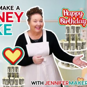 DIY Money Cake - An Easy DIY Money Gift For All Occasions!