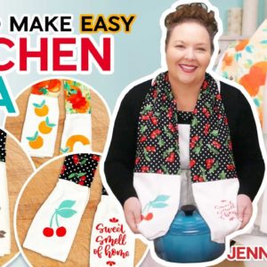 EASY Kitchen Boa Tutorial - No Pattern Needed - Quick DIY Gift Idea!