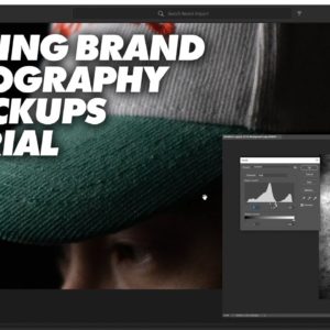 How to Create a Mock Up Tutorial and Clothing Brand Photography