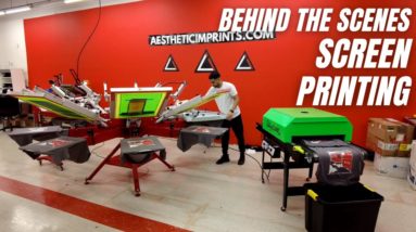 Screen Printing | Day To Day Operations Running A Screen Print Shop