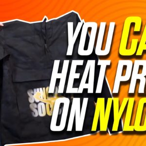 Stop Avoiding Nylon: How to Heat Press Nylon Fabric with Ease!