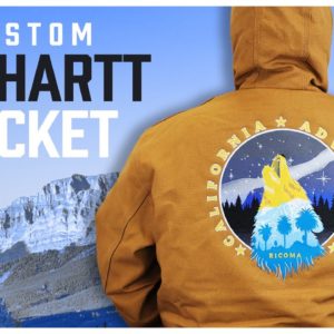 WATCH THIS Before You Try to Embroider a Carhartt Jacket!