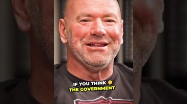 Dana White says THE GOVERNMENT WILL NOT HELP YOU #shorts