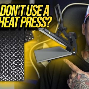 Don't Use a Heat Press for Your Brand?