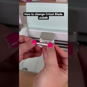 🤓 How to Change Your Cricut Blade? #cricut #diecuttingmachine #cricuttutorial #cricuttips