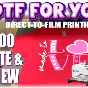 DTF UPDATE AND REVIEW | PROCOLORED L1800 DIRECT TO FILM PRINTER | HOME-BASED T-SHIRT BUSINESS