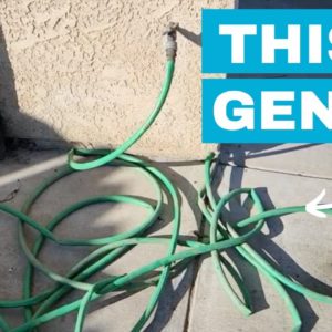 Few people know about this BRILLIANT garden hose hack!