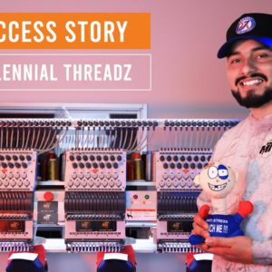 How Millennial Threadz Went from a MT-1501 Embroidery Machine to a Four-Head CHT2-1504