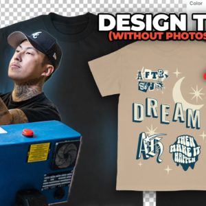 Making T-Shirt Designs without Photoshop and Creating the Mock-Up