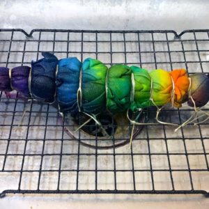 Tie Dye Pattern #527 - Glitch #2 with More Sinew & Cooler Colors (Ice Dye)