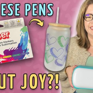 You Can Use Sublimation Markers in Your Cricut Joy?!