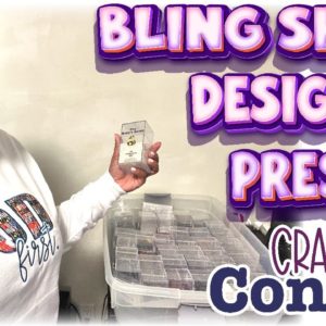 Crafts & Convos | Making a Bling Design in Silhouette Studio and Cutting with Cricut Explore 3