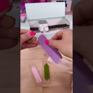 🤩 Cricut ASMR: Relaxing Bookmark Making Tutorial #asmr #cricut #bookmark  #diycrafts