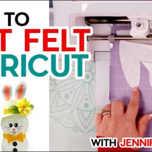 Cricut for Beginners: How to Cut Felt + Multiple Material Settings