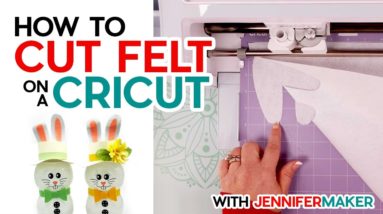 Cricut for Beginners: How to Cut Felt + Multiple Material Settings