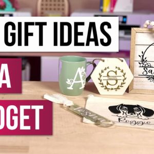 🤑 DIY Personalized Budget Gift Ideas with Cricut for 2023