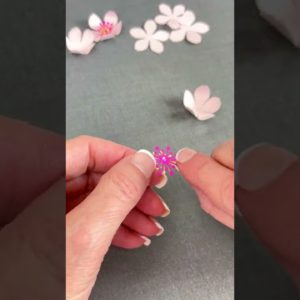 Paper Cherry Blossoms with a Cricut! | These Last Longer Than The DC Cherry Blossom Festival