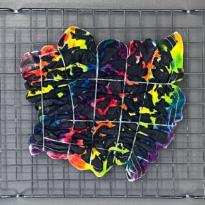 Tie Dye Pattern #529 - Ridiculously Rad Rainbow Scrunch (FlexiSpot E4 Standing Desk Review Included)