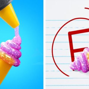 BACK TO SCHOOL! COOL SCHOOL HACKS AND CRAFTS