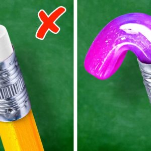 COOL SCHOOL CRAFTS AND USEFUL STUDY HACKS