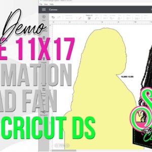 CRICUT 11X17 FULL PAGE SUBLIMATION GRAD FAN DEMO