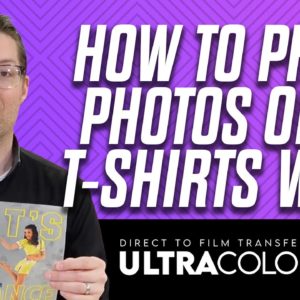 How to Print Pictures onto T-Shirts with DTF Transfers