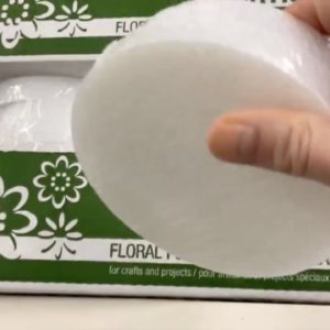 Put Dollar Store foam in your living room (BRILLIANT!)