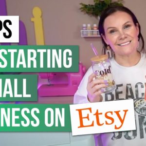 5 Tips for Starting a Small Business on Etsy with Cricut - Etsy Best Sellers 2023