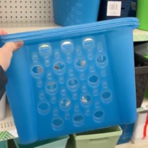 Run to the Dollar Store for this BRILLIANT laundry basket hack!