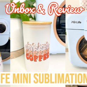 UNBOX AND REVIEW OF THE NEW PYD LIFE MINI SUBLIMATION OVEN