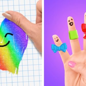 COOL FINGER HACKS & DRAWING IDEAS FOR SMART PARENTS