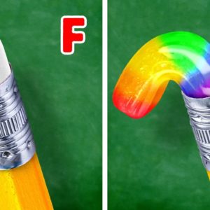 FANTASTIC SCHOOL CRAFTS and USEFUL STUDY HACKS