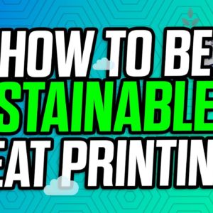 How to Add Sustainability to Your Heat Printing Business