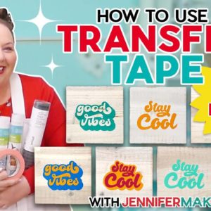 How To Use Transfer Tape on Different Vinyl