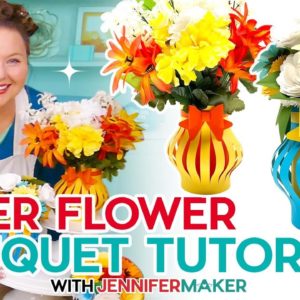 Paper Flower Bouquet Tutorial