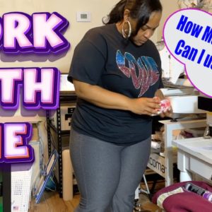 CRAFT & APPAREL BUSINESS VLOG | SUBLIMATION, DTF, EMBROIDERY AND LASER IN 1 DAY | WORK WITH ME