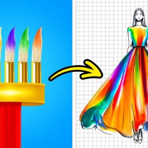 BEST ART HACKS and DRAWING TECHNIQUES FOR BEGINNERS