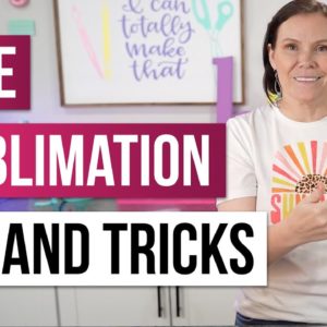 😎 5 sublimation tips and tricks you need to know