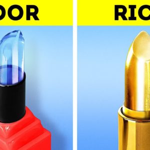 Rich vs Poor! Incredible Beauty Hacks And Gadgets