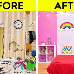 Rich VS Poor Room Makeover. Build Your Dream House With This DIY Hacks